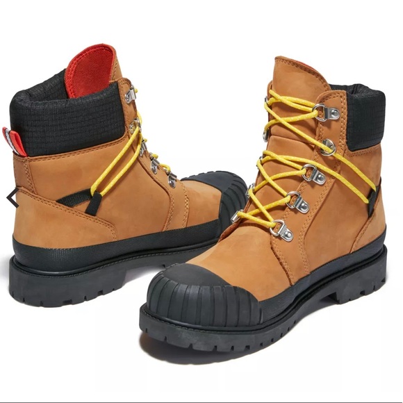 TIMBERLAND HERITAGE RUBBER-TOE BOOT FOR WOMEN IN YELLOW - Picture 7 of 9